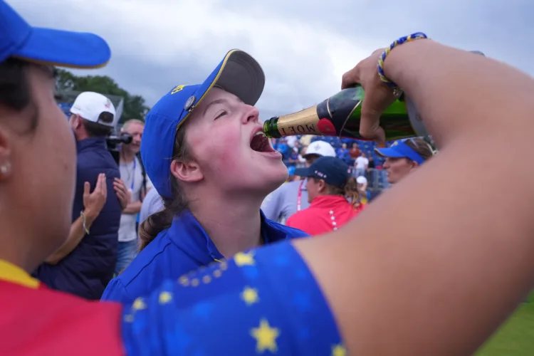 A case of beer and a social media post that helped turn the tide at the Solheim Cup